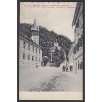 Erdély,Herkulesfürdő - Cs. és k. legénységi kórház, római katolikus templom, Lajosfürdő 1910