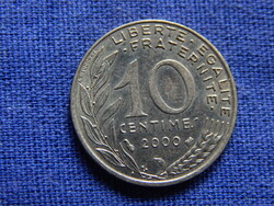 Franciaország 10 Centimes 2000