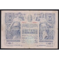 Magyarország,50 kronen/korona 1902 F