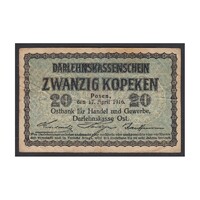 Németország,20 kopeken 1916 - Posen F