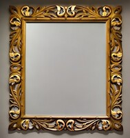 DÍSZESEN FARAGOTT FA FALI TÜKÖR