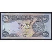 Irak,250 dinars 2003 UNC