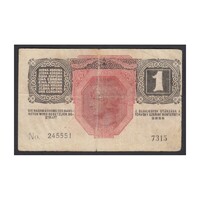 Magyarország,1 krone/korona 1916 - 7000 FELETTI SZÉRIASZÁM F