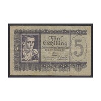 Ausztria,5 schilling 1945 F-