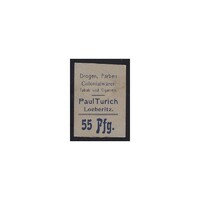 Németország,55 pfennig 1919 - Paul Turich trafikja - Loeberitz aUNC+