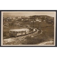 Magyarország,Budapest XII. - Fogaskerekű vasút - Látkép a budai hegyekről 1944