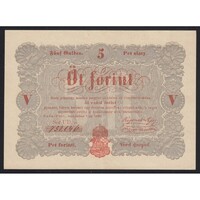 Magyarország,5 forint 1848 aUNC+