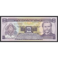 Honduras,2 lempiras 2010 UNC