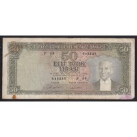 Törökország,50 lira 1971 F
