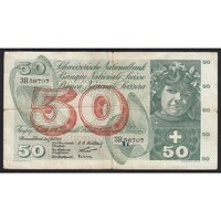 Svájc,50 franken 1955 F