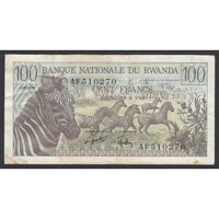 Ruanda,100 francs 1978 F