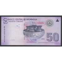 Nicaragua,50 cordobas 2009 UNC