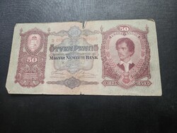 1932-es 50 Pengő F+