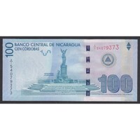 Nicaragua,100 cordobas 2012 UNC