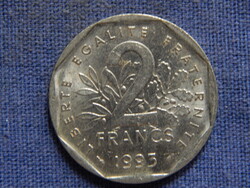 Franciaország 2 Francs 1993 50. Évforduló - a Nemzeti Ellenállási Mozgalom megalakulása