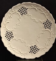 Circa 1890 Large Zsolnay Wall Plate
