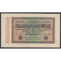 Németország,20000 mark 1923 EF+