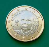 Monaco - 1 euró – 2025 - II. Albert  herceg