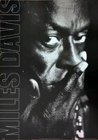 MILES DAVIS 35 éves vintage plakát, első kiadás,1991.