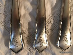 KNIFE - 3 pcs - SILVER-PLATED - W.MF - PATENT - 90 mark - MONOGRAMMED