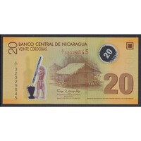 Nicaragua,20 cordobas 2012 UNC