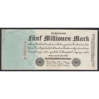 Németország,5.000.000 mark 1923 F+