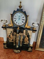 Antique Biedermeier Wall Clock, ca. 1860