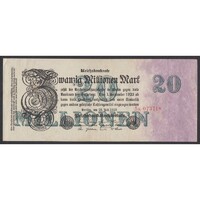 Németország,20.000.000 mark 1923 EF