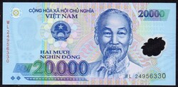 Vietnam 20.000 dong polymer UNC 2024