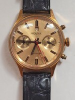 Provita Swiss Vintage Chronograph 17 Jewels Incabloc Date Watch