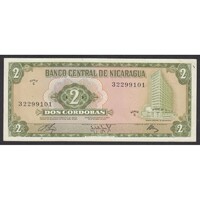 Nicaragua,2 cordobas 1972 UNC