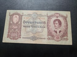 1932-es 50 Pengő VF