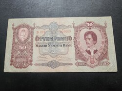 1932-es 50 Pengő VF +