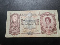 1932-es 50 Pengő VF +