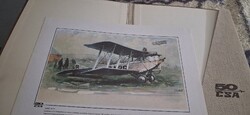Gyűjtőknek!!! Czechoslovak Airlines 1923-1973 feliratú gyűjtői mappa