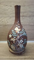 Japán antik váza(1868–1912) Fukagawa Koransha