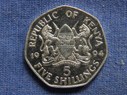 Kenya 5 Shillings 1994