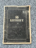 II.VH 1944-es SS-Leitheft eredeti füzet