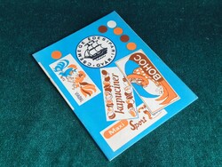Csemege Édesipari Gyár retro receptfüzet – Szamba, Meggyesi, Kapucíner, 1985–1990