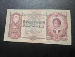 1932-es 50 Pengő VF