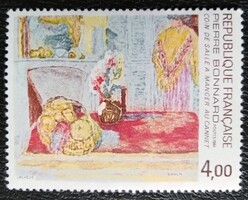 Fr2438 / Franciaország 1984  Pierre Bonnard festmény bélyeg postatiszta