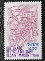Fr2261 / Franciaország 1981 Saint-Maixent Katonai Akadémia bélyeg postatiszta