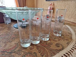 Eredeti Finlandia Vodka long drink pohár készlet (4 db)”