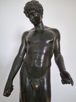 Antinous (Hadrianus császár szeretője), bronz szobor antik római mintára