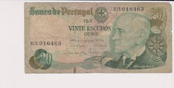 Portugália 20 escudo 1978 G