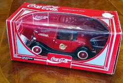 Solido 1:19 Ford Roadster 1934 – Eredeti Coca-Cola gyűjtői modell (Ritkaság!)