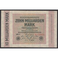 Németország,10.000.000.000 mark 1923 VF-