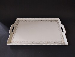 Antik Csehszlovák Viktória porcelán tálca