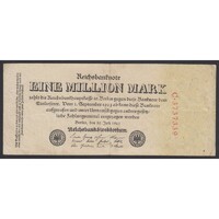 Németország,1.000.000 mark 1923 F