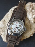 Szovjet Szép Wostok Komandirskie 17 köves Mechanikus  karóra